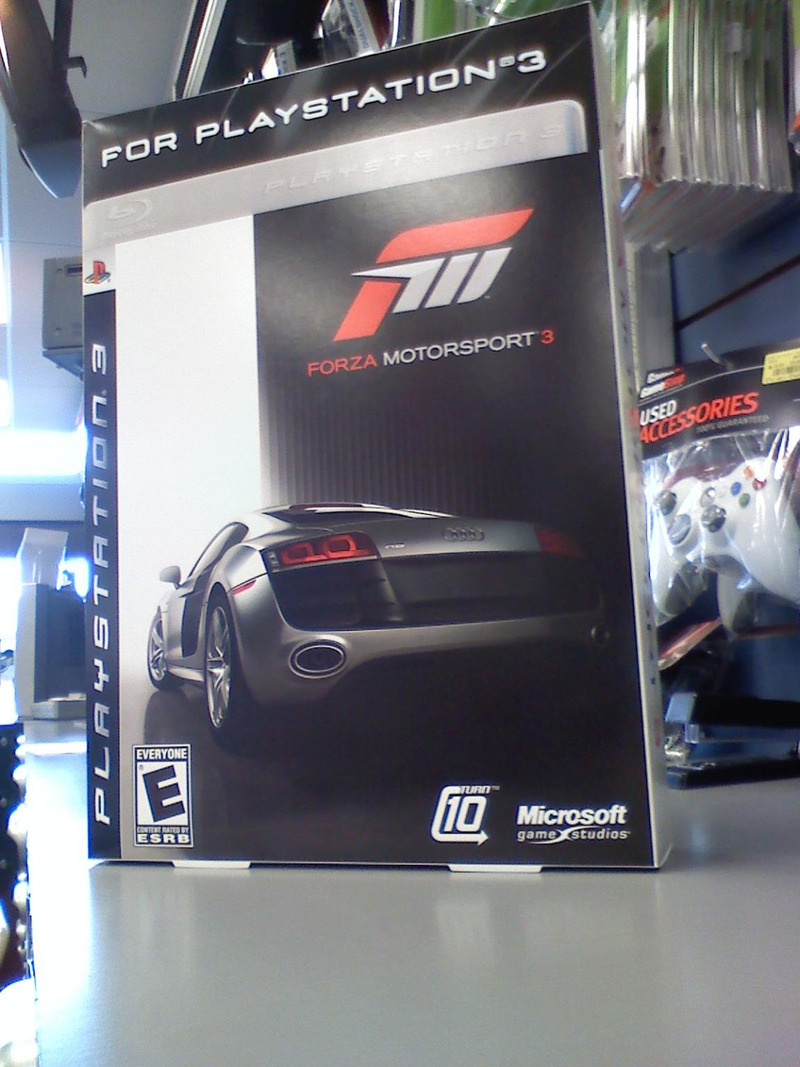 Illustration for article titled GameStop Brings Forza 3 to PS3